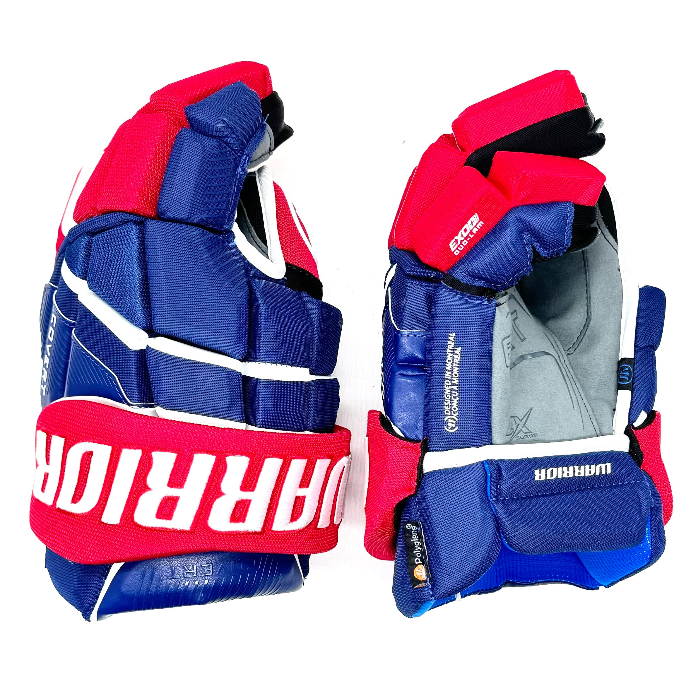 Warrior Covert QR6 - Gant d'origine - Canadiens de Montréal (Bleu/Rouge/Blanc)